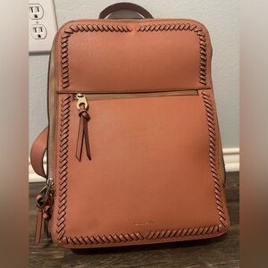 Calpak Kaya 15 inch Laptop Backpack in Caramel